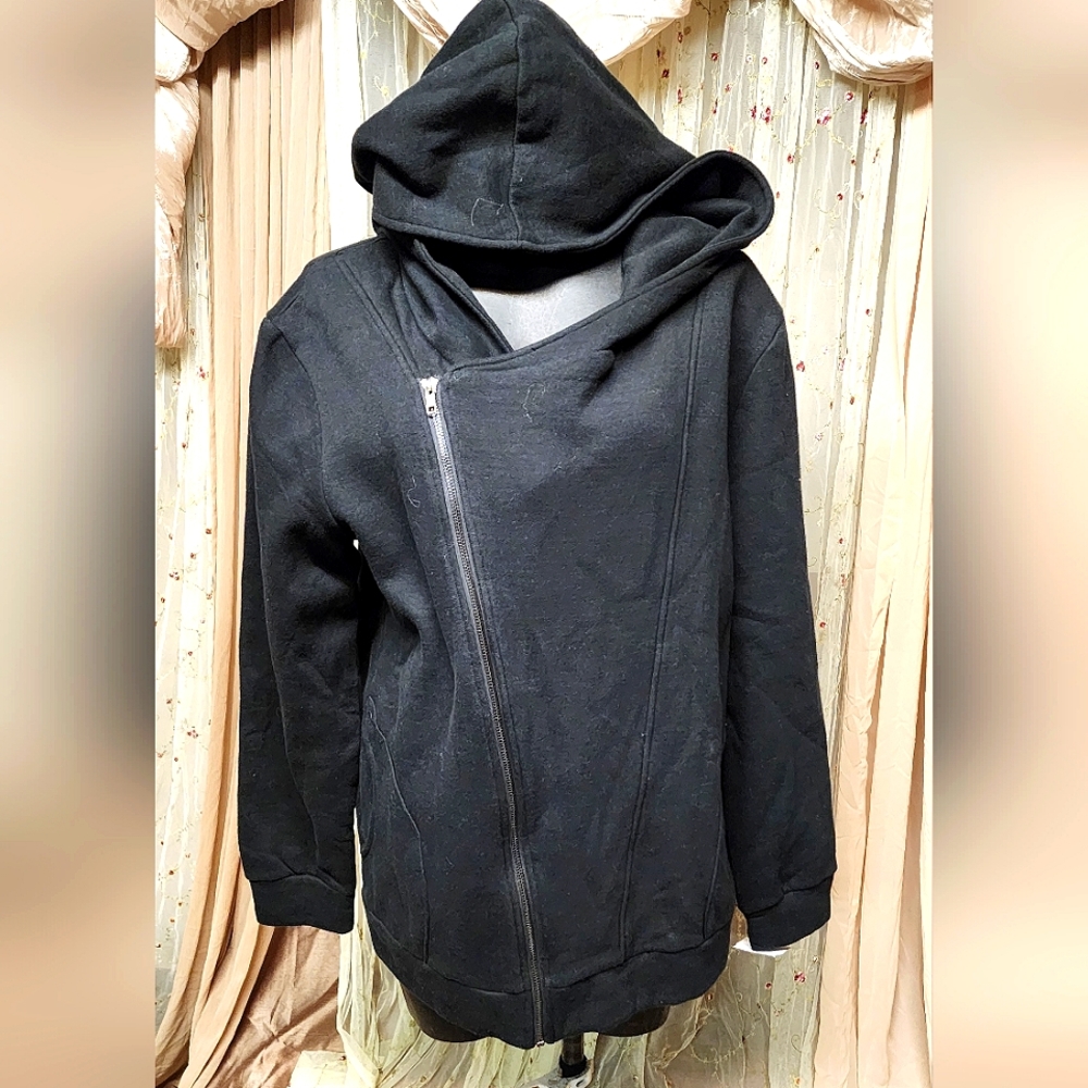 Killer Merch black heavy - deep hoodie.  Sz Large.